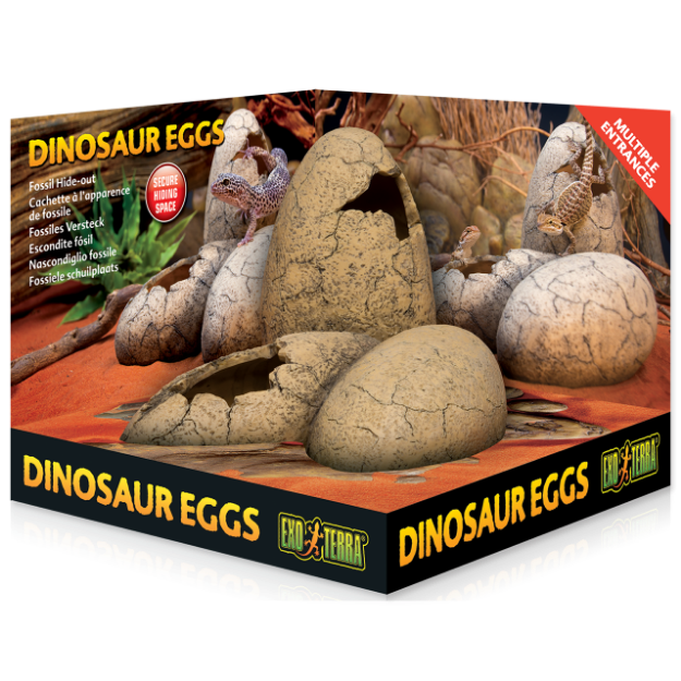 Dekorace EXO TERRA Dinosaur eggs 16 x 16 cm 