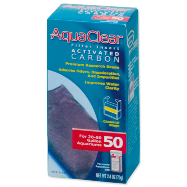 Nápln uhlí aktivní AQUA CLEAR 50 (AC 200) 70g