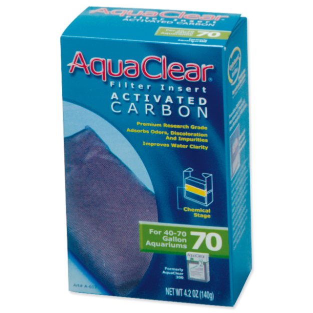 Nápln uhlí aktivní AQUA CLEAR 70 (AC 300) 140g
